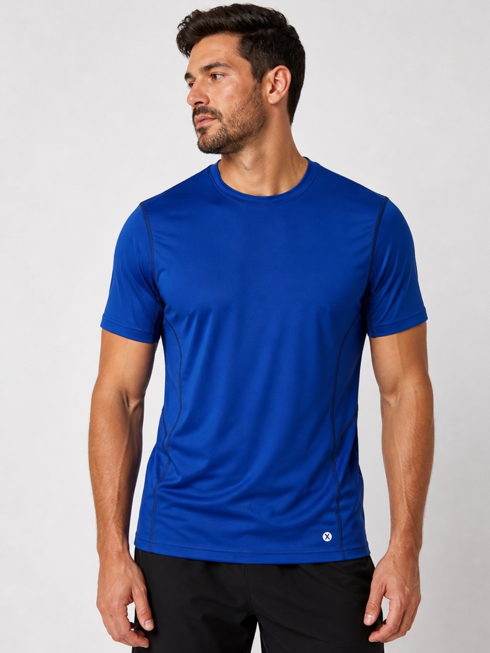Xersion Compression Performance Shirt Blue Men’s M
